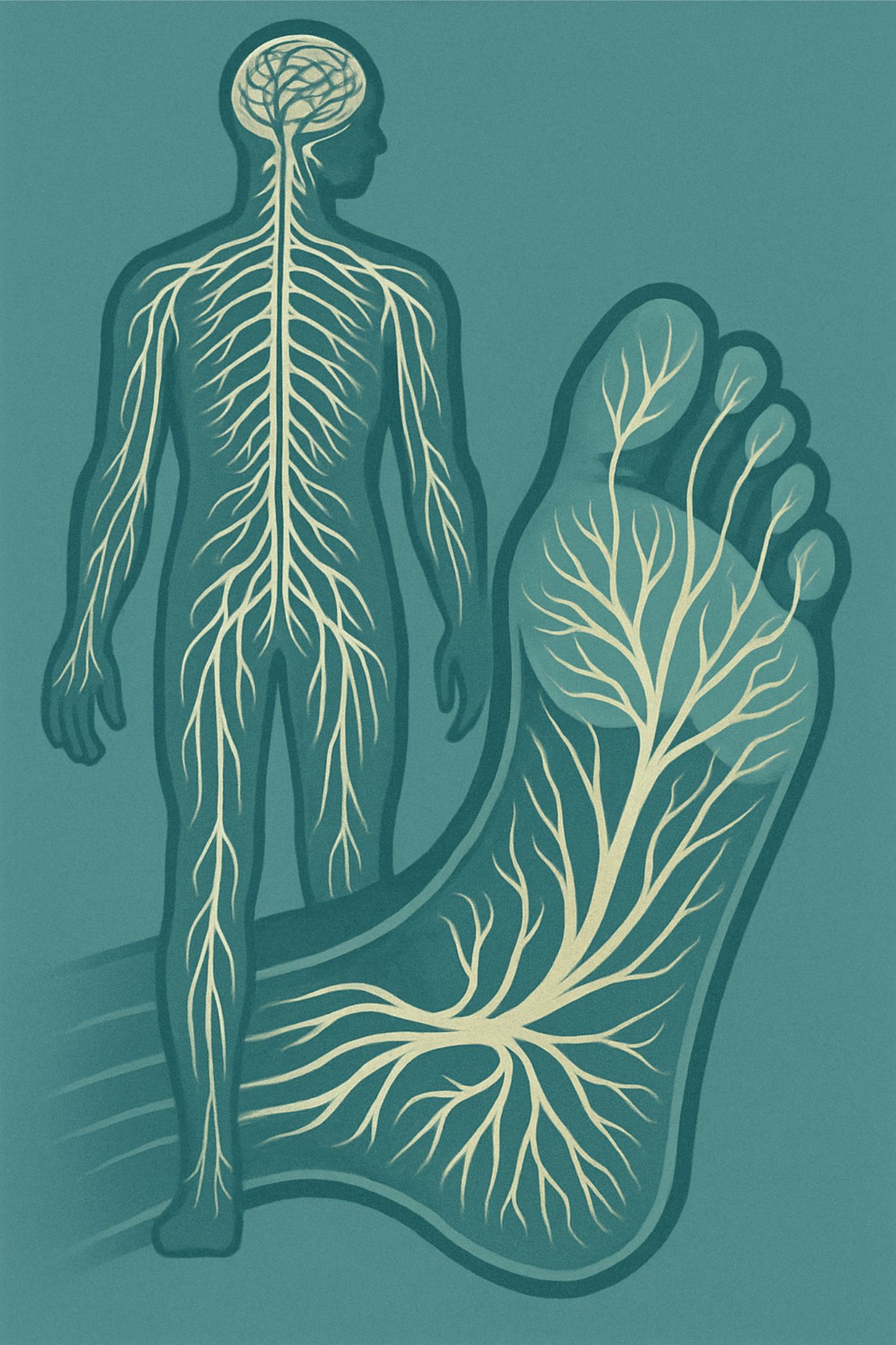 Réflexologie plantaire et système nerveux<br />
